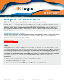 April 2024 Threat Brief