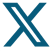 Blue X