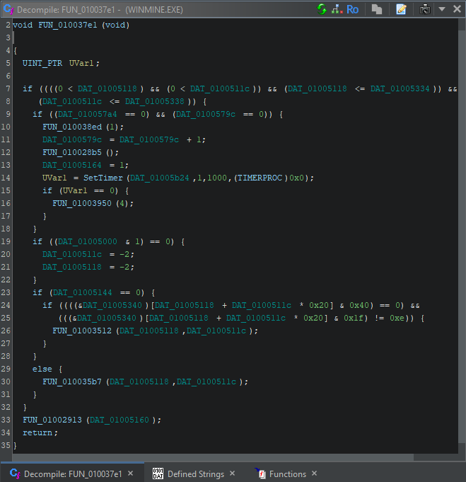 Static Reverse Engineering Ui Reverse Engineering on Windows Without Symbols or Source, (Part One)