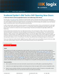 July 2025 Threat Brief