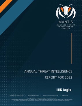 www.klogixsecurity.comhubfs2023 Annual Threat Intelligence Report_Page_01