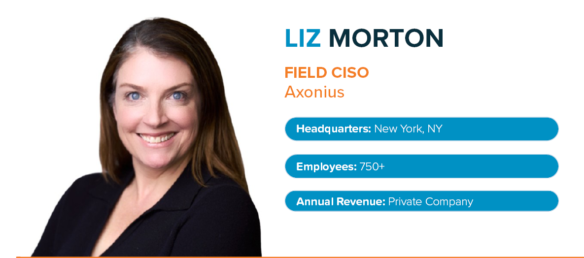 Profile: Liz Morton, Field CISO, Axonius